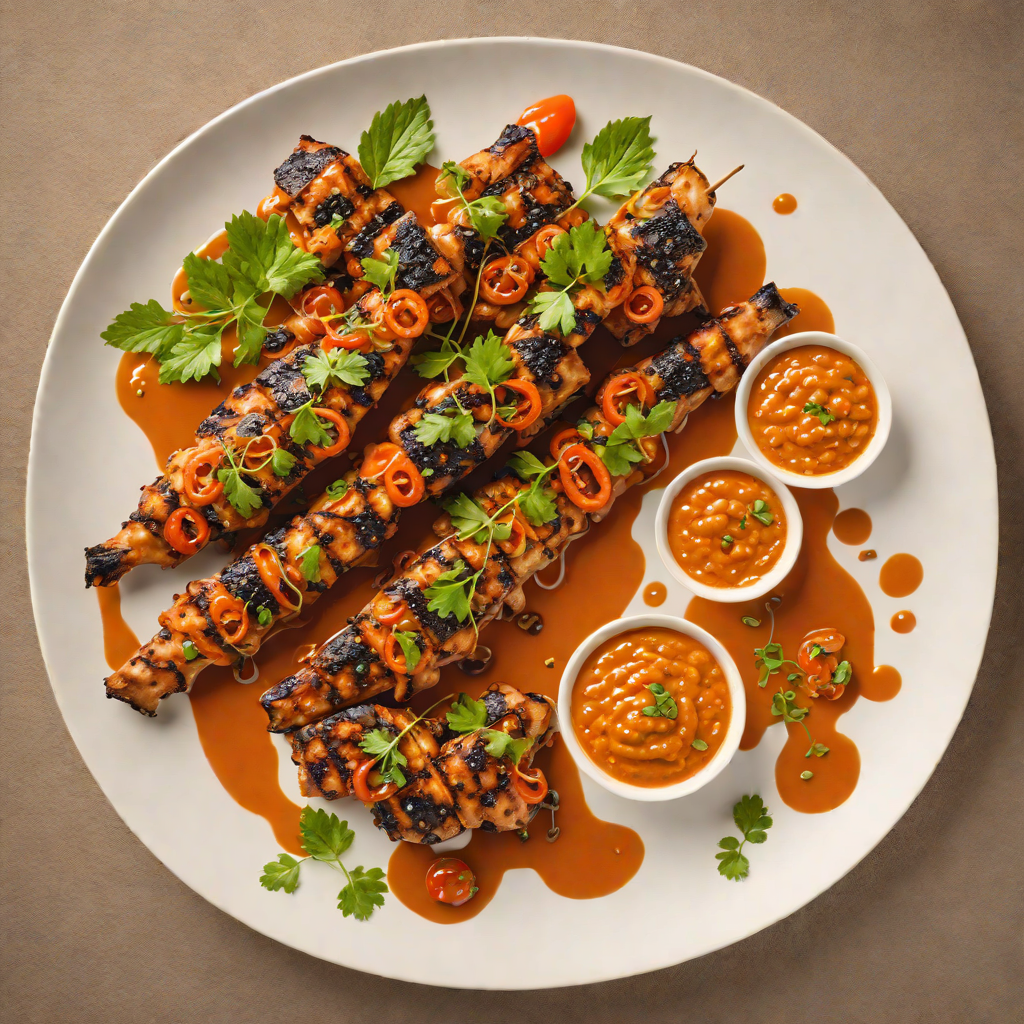 Grilled Acarajé with Spicy Vatapá Sauce