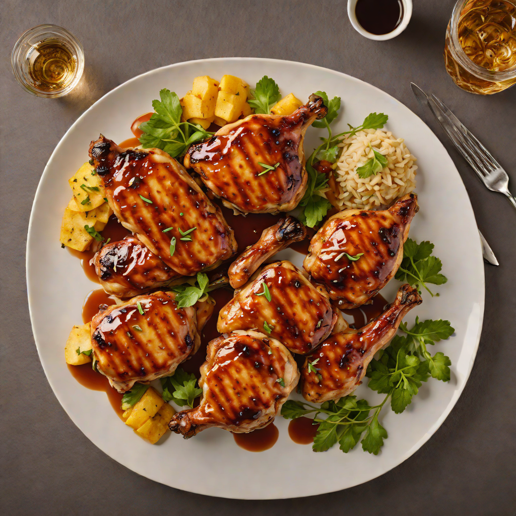 Smoky Texas Whiskey-Glazed Grilled Chicken