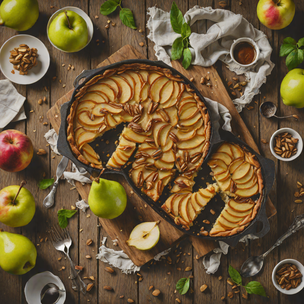 Classic French Brandy-Soaked Pear Clafoutis