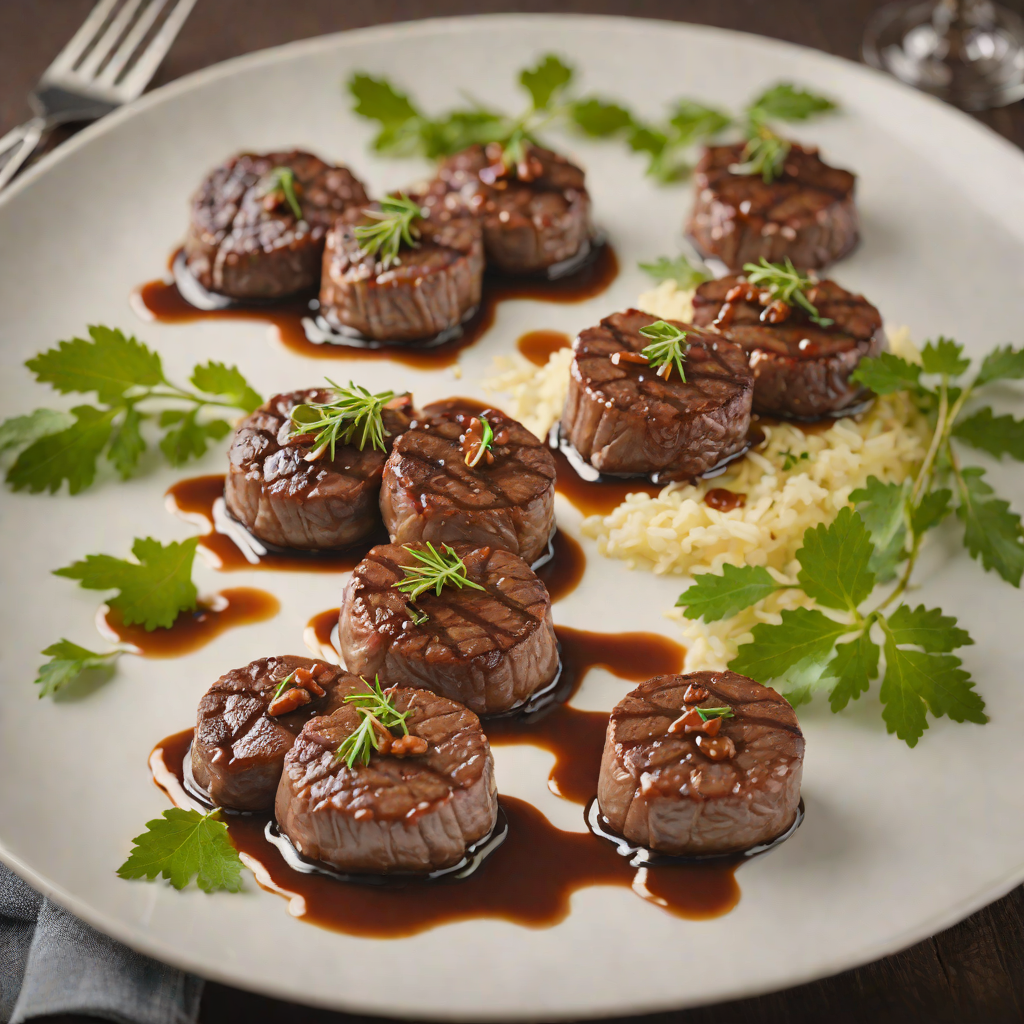 Maple-Glazed Northwoods Venison Medallions