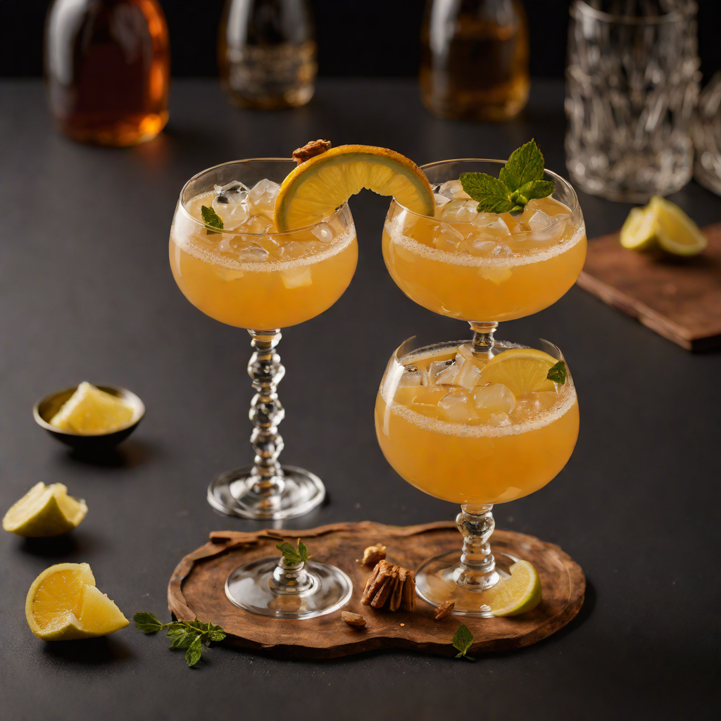 Earnest Honey Ginger Whiskey Sour
