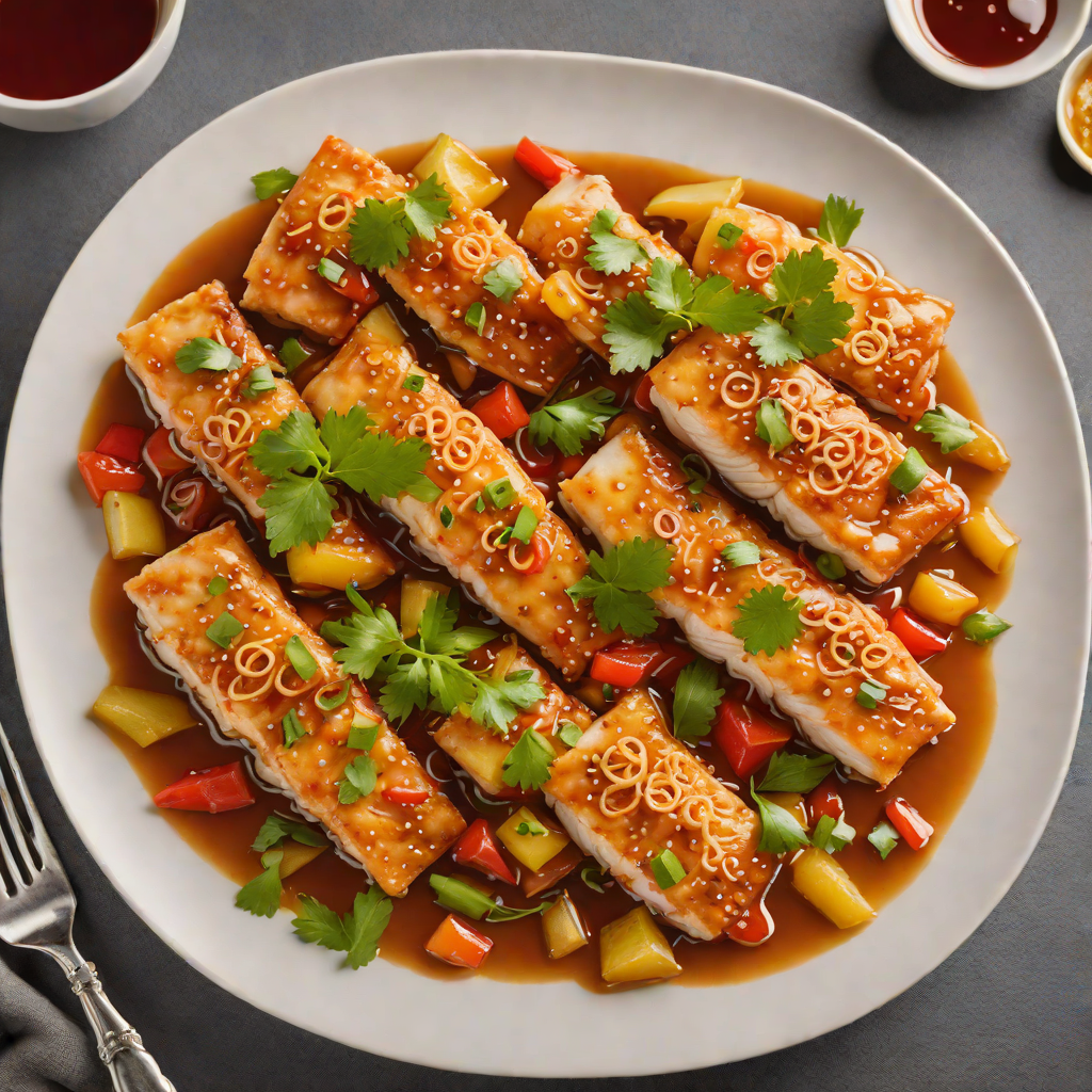 Shanghai-Style Sweet and Sour Fish Fillets