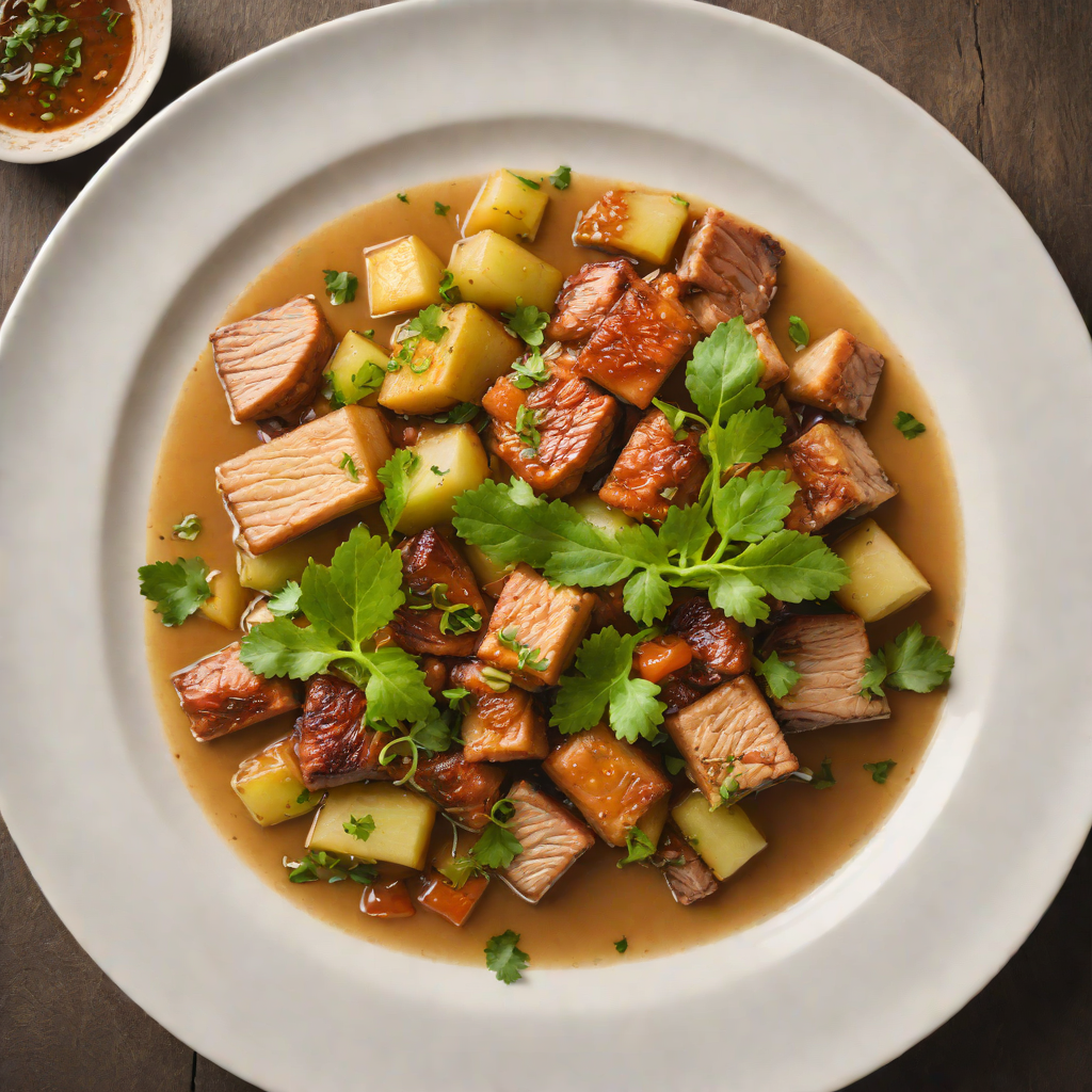 Slow-Roasted Bitter Melon and Pork Belly Stew