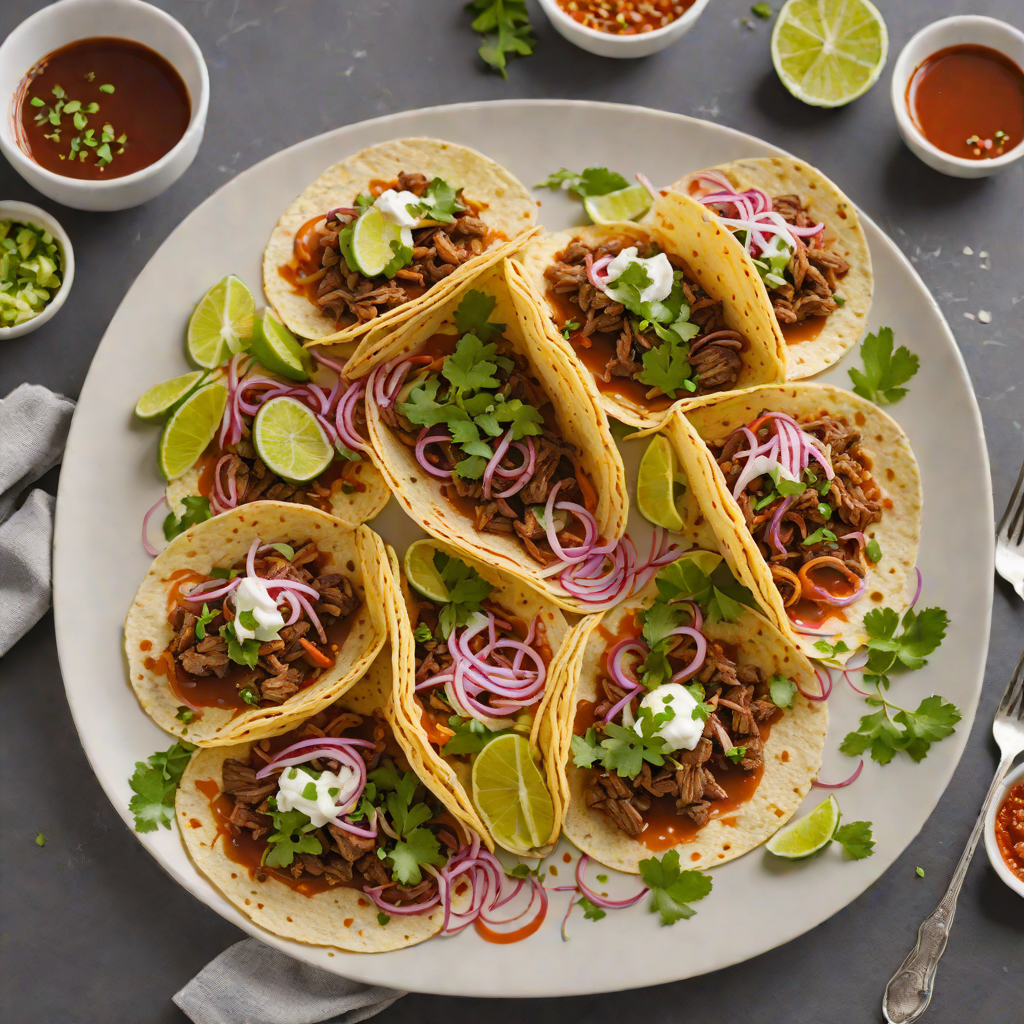 Slow-Cooked Beef Birria Tacos with Rich Consommé