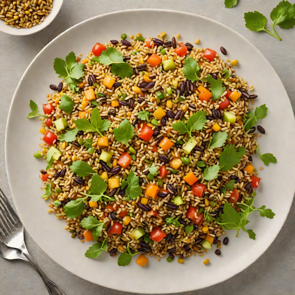 Mountain Herb-Spiced Lentil and Quinoa Salad