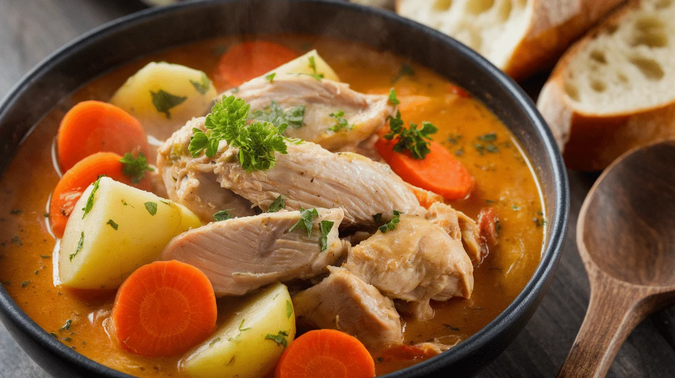 Energy-Boosting Chicken & Veggie Stew