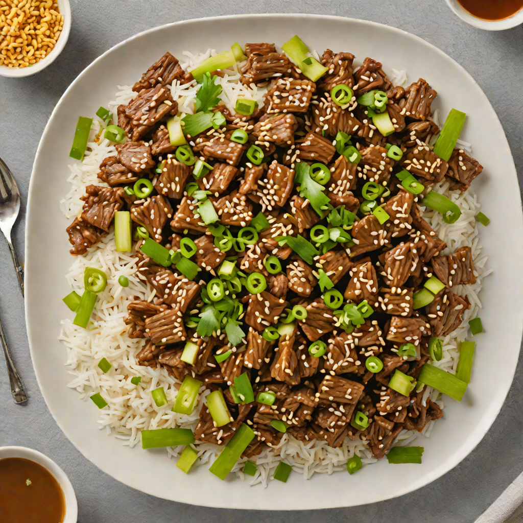 Instant Pot Korean-Inspired Beef Bulgogi with Scallions and Sesame