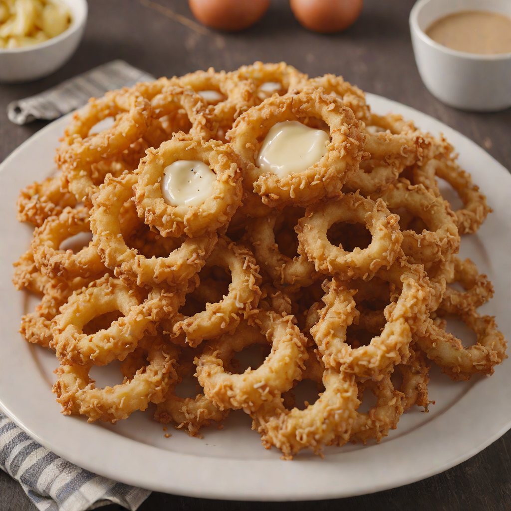 Bloomin' Onion-Inspired Crispy Battered Onion Rings