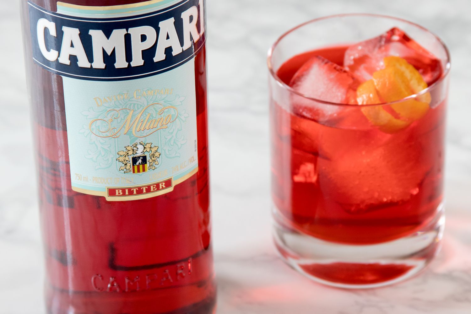 Campari and Citrus Negroni Twist