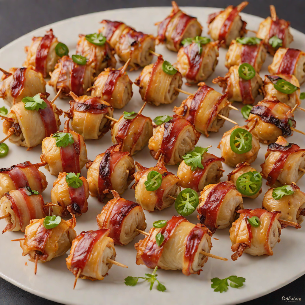 Smoked Jalapeño Bacon-Wrapped Chicken Bites