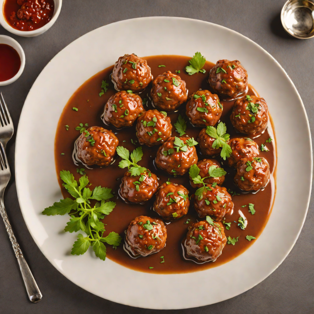 Psychological Thriller-Inspired Spiced Beef Meatballs