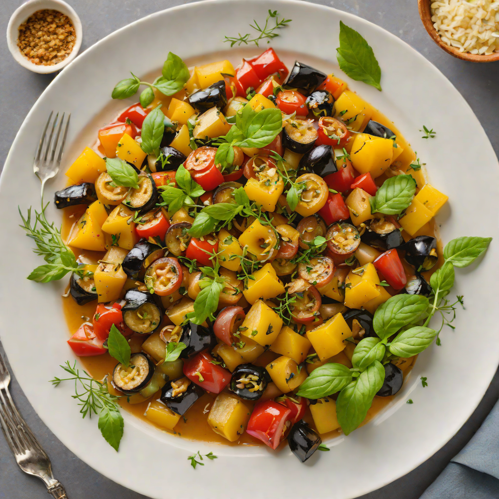 French-Inspired Herb and Garlic Ratatouille