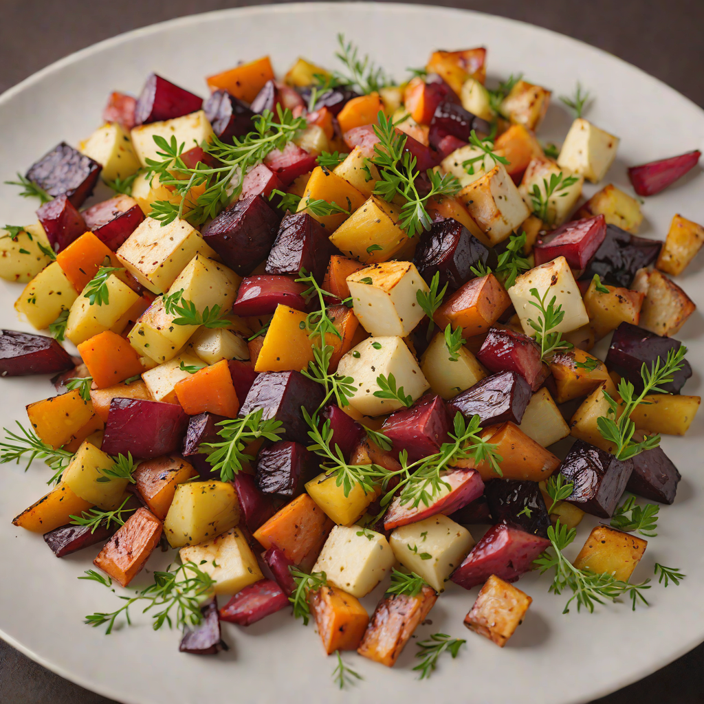 Mountain-Inspired Roasted Root Vegetable Medley
