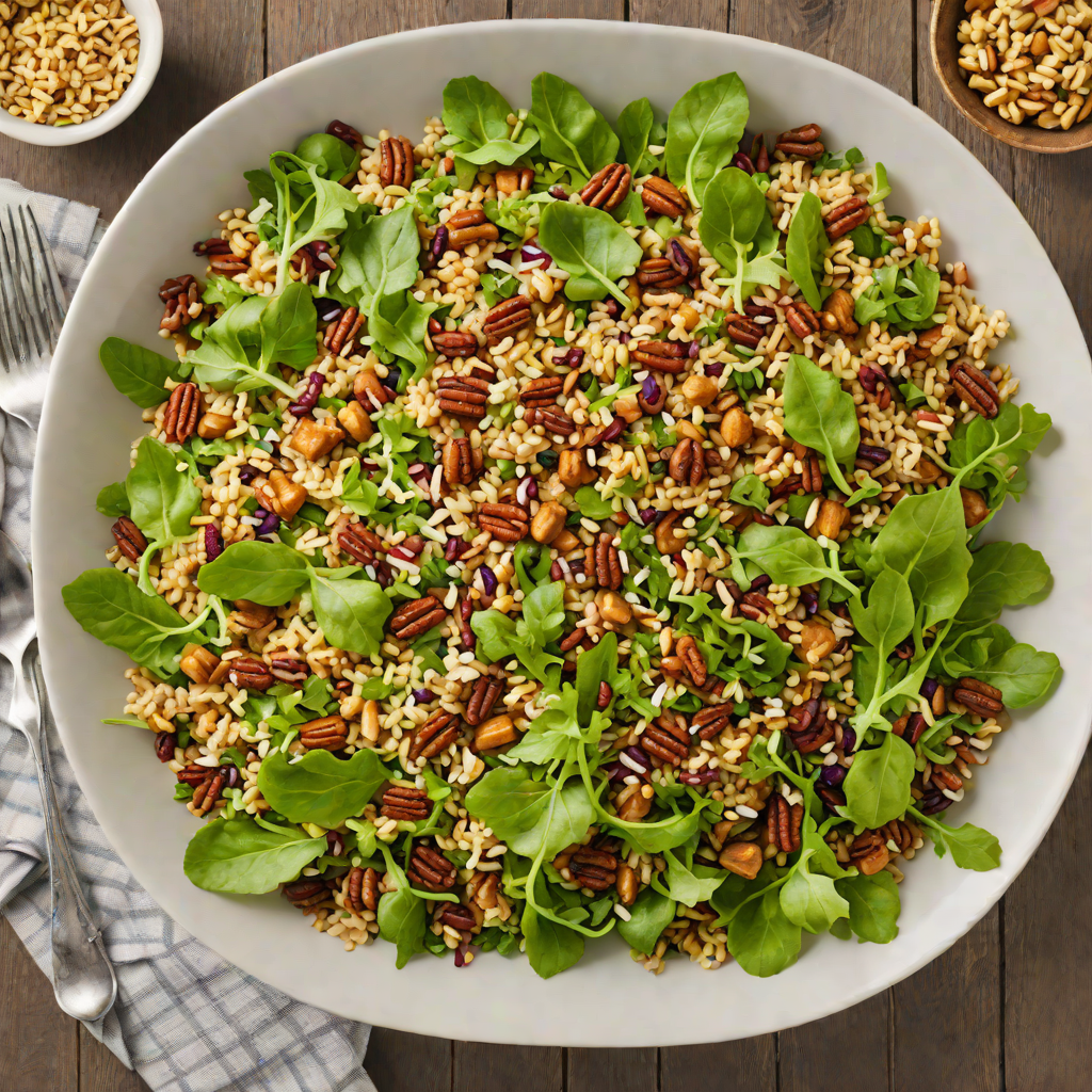 Cinnamon-Spiced Quinoa and Walnut Salad