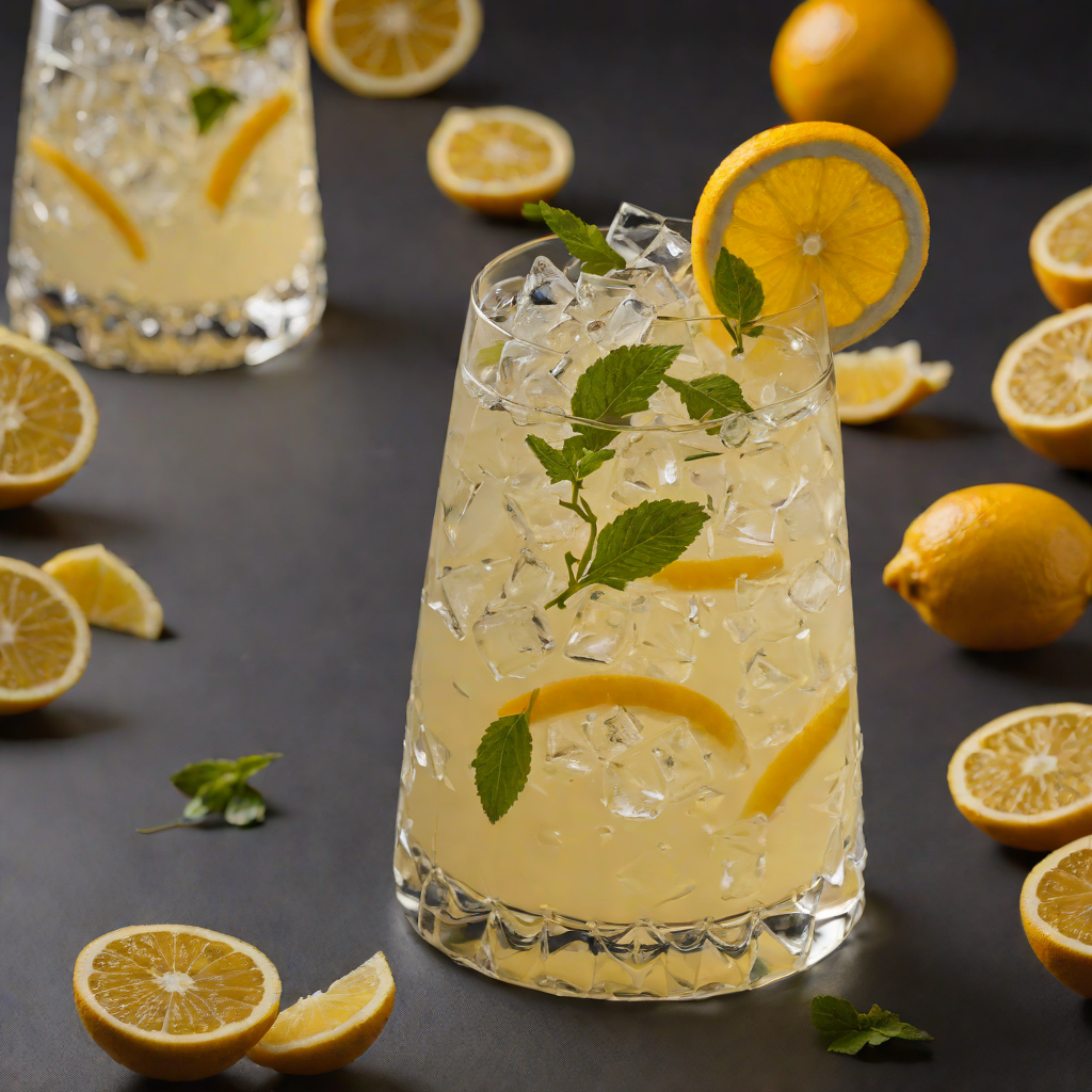 Citrus-Infused Vodka Collins with Nashville Honey Syrup