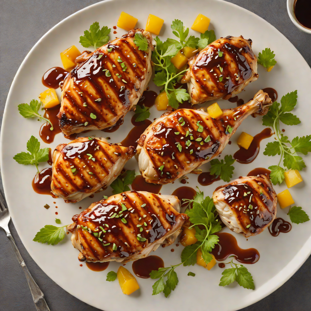 Pan-Seared Chicken with Spicy Caribbean Jerk Glaze