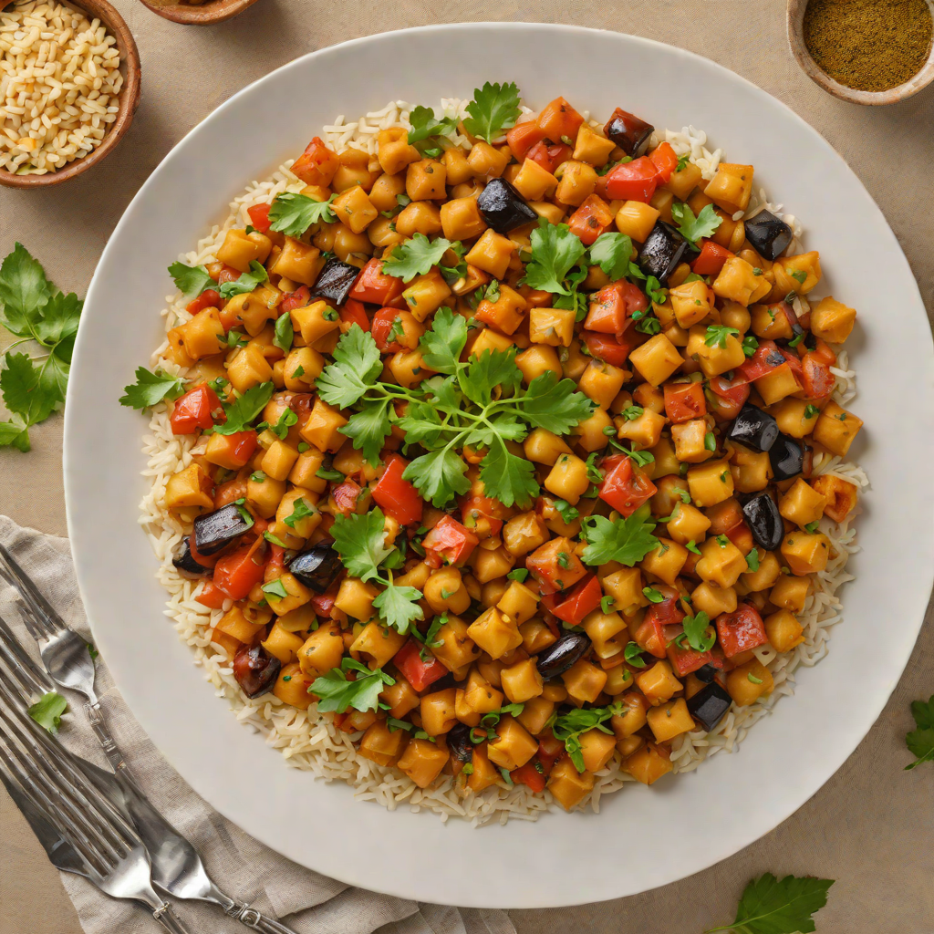 Slow-Roasted Moroccan Chickpea and Vegetable Tagine