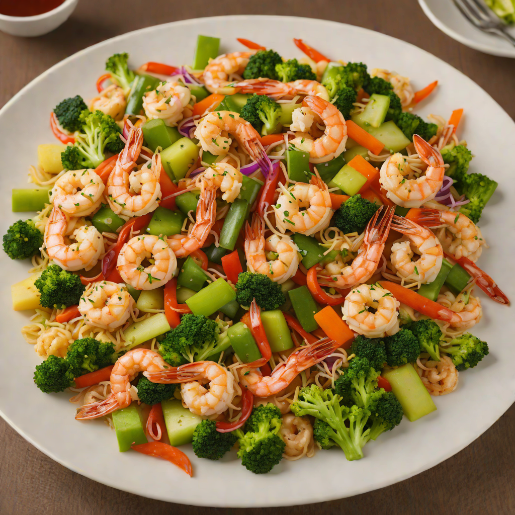 Hibachi-Style Shrimp and Vegetable Stir Fry