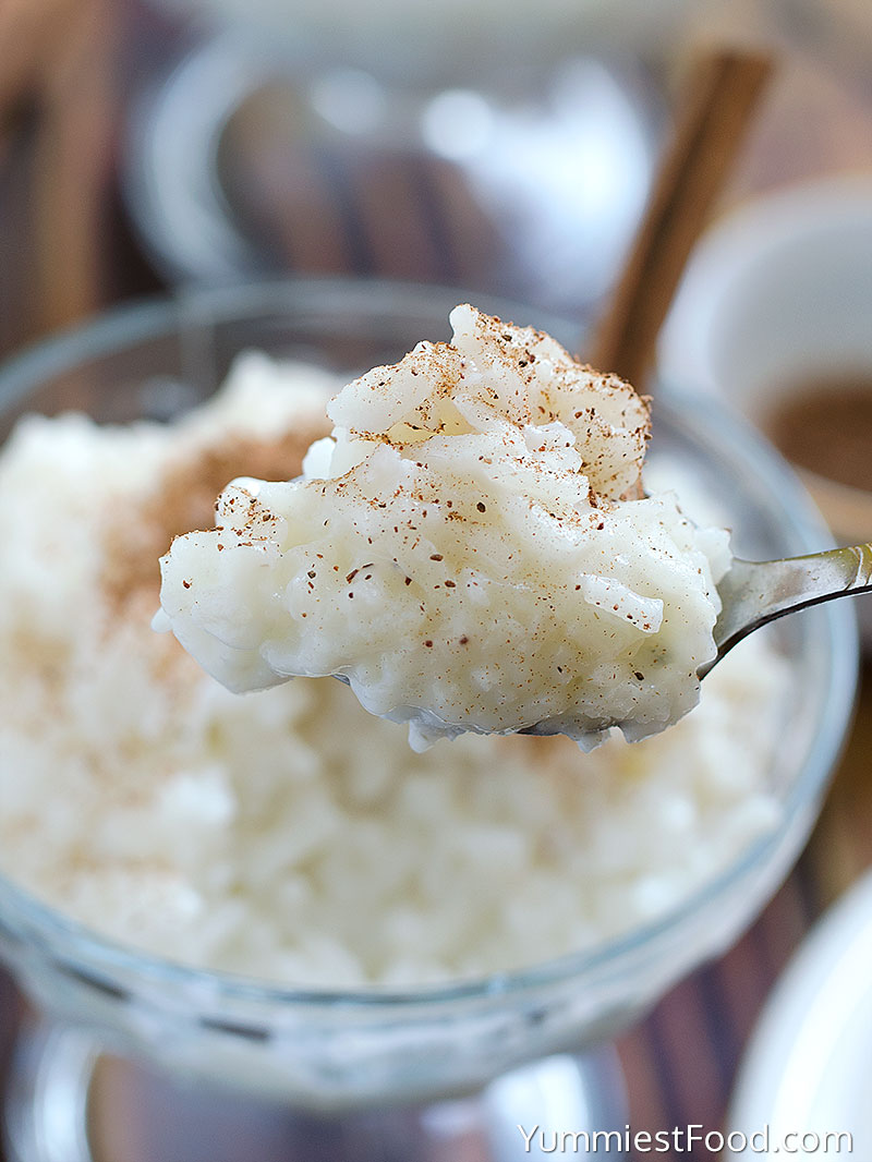 Cardamom-Spiced Rice Pudding with Cinnamon