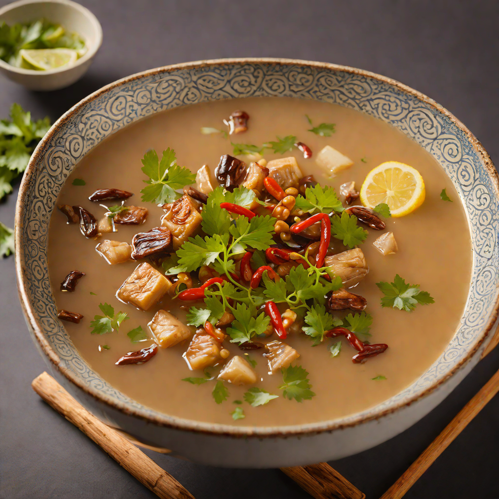 Tamarind and Lemongrass Sour Soup