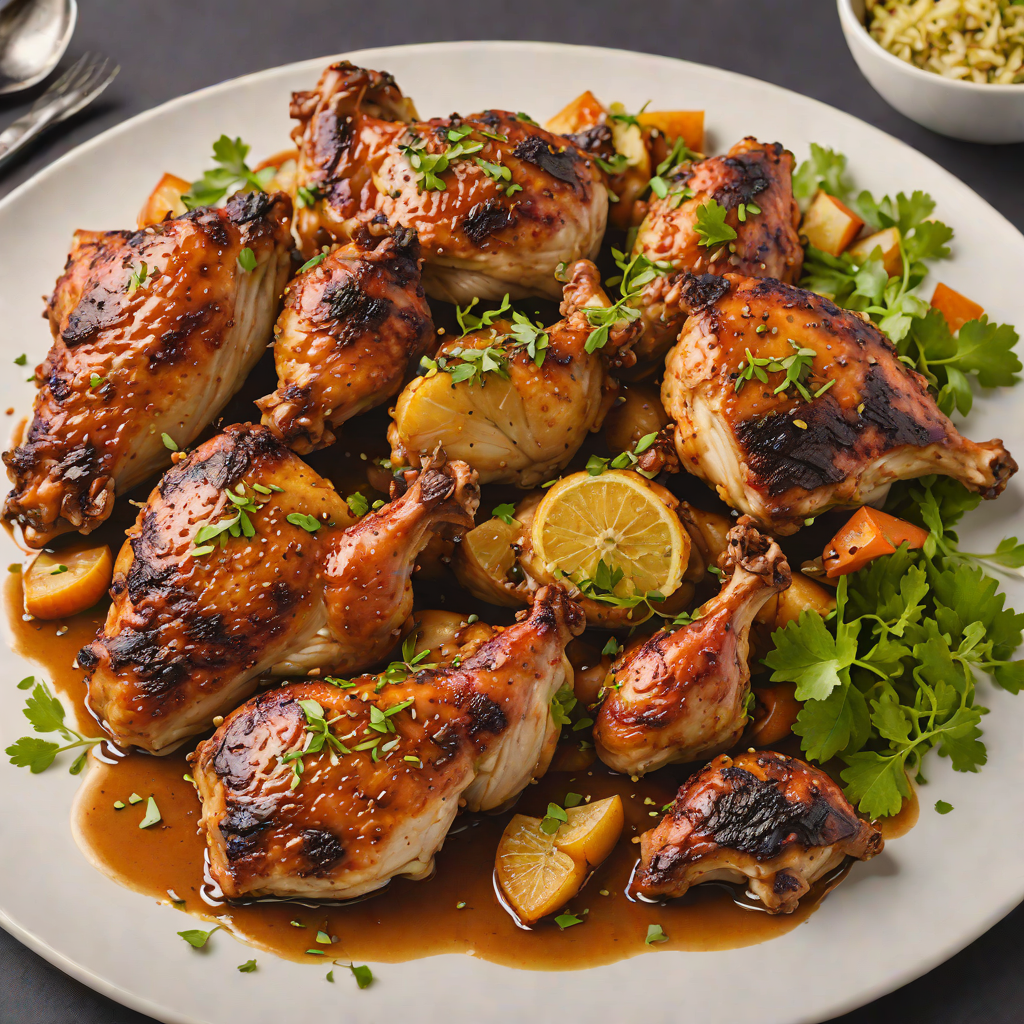 Roasted Kilimanjaro-Inspired Spiced Chicken Thighs