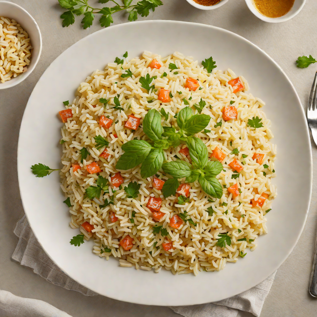 Creamy Italian Herb Risotto with Parmesan