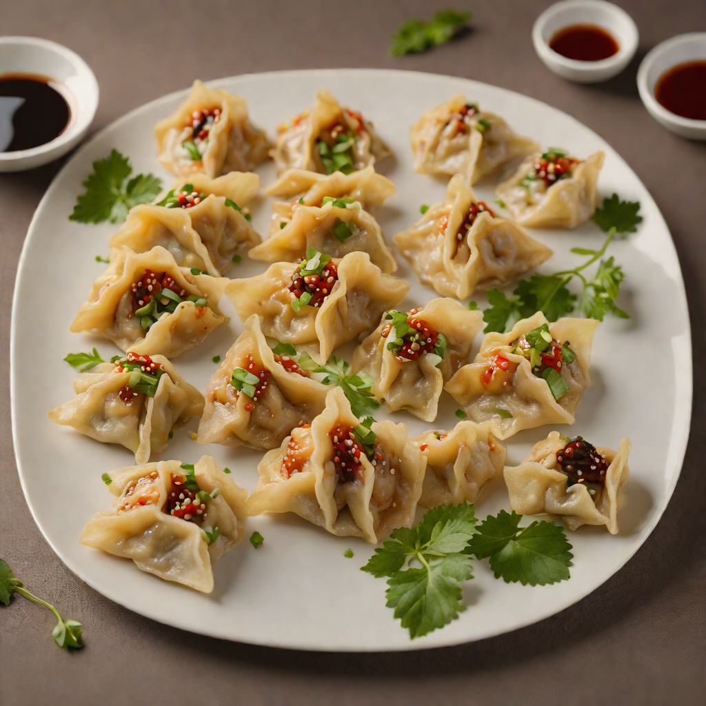 Pan-Fried Shanghainese Vegetable and Pork Dumplings