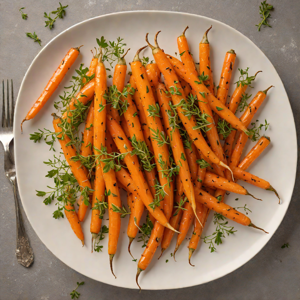 French-Inspired Thyme and Honey Glazed Carrots