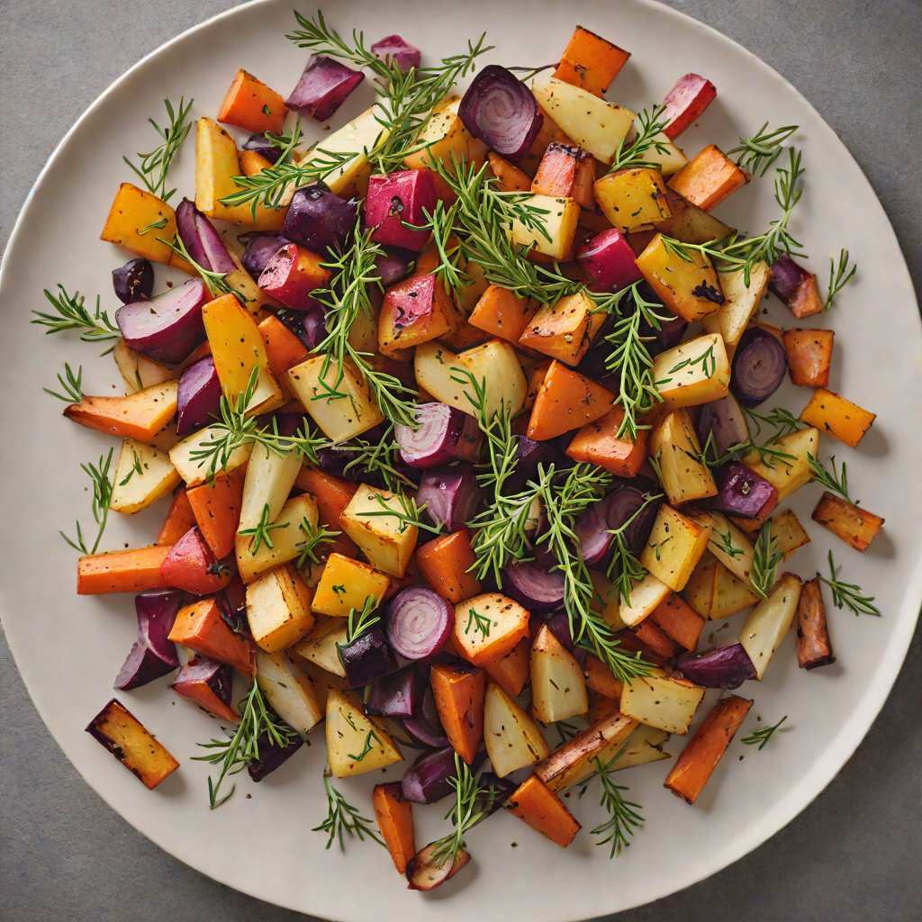 Honey-Lavender Roasted Root Vegetables