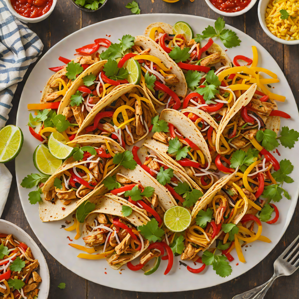 Sheet Pan Tex-Mex Chicken Fajitas with Roasted Peppers
