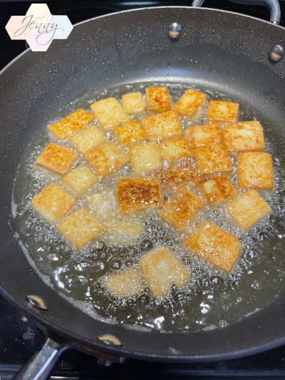 Japanese Sake-Braised Tofu