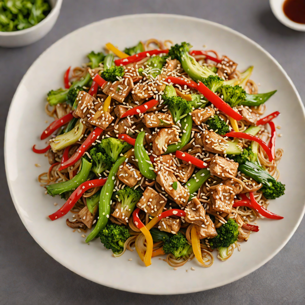 Asian-Style Sirloin Stir-Fry with Ginger and Sesame