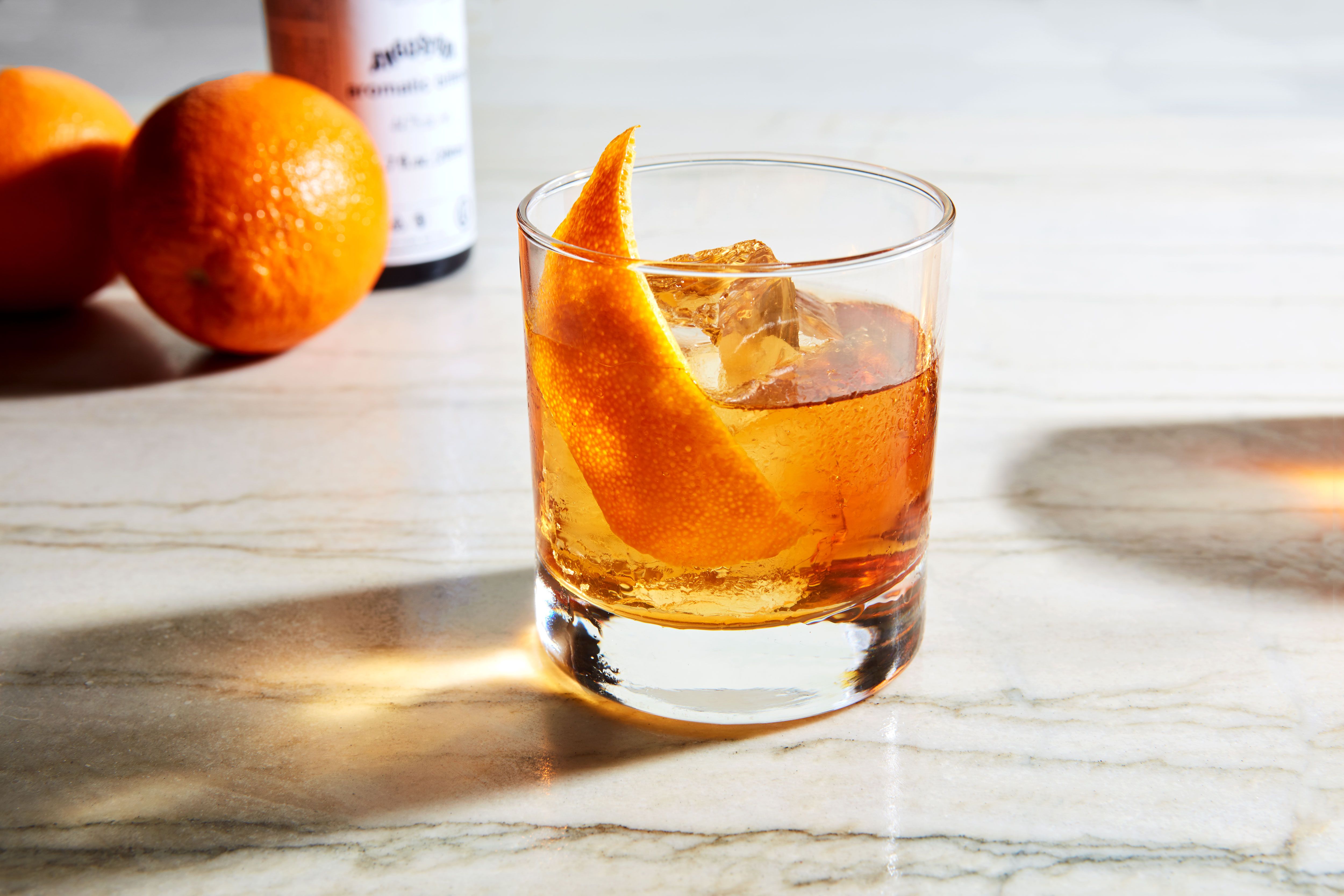 Bitters-Infused Citrus Old Fashioned