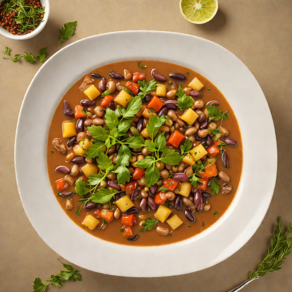 Back Bean and Herb Stew