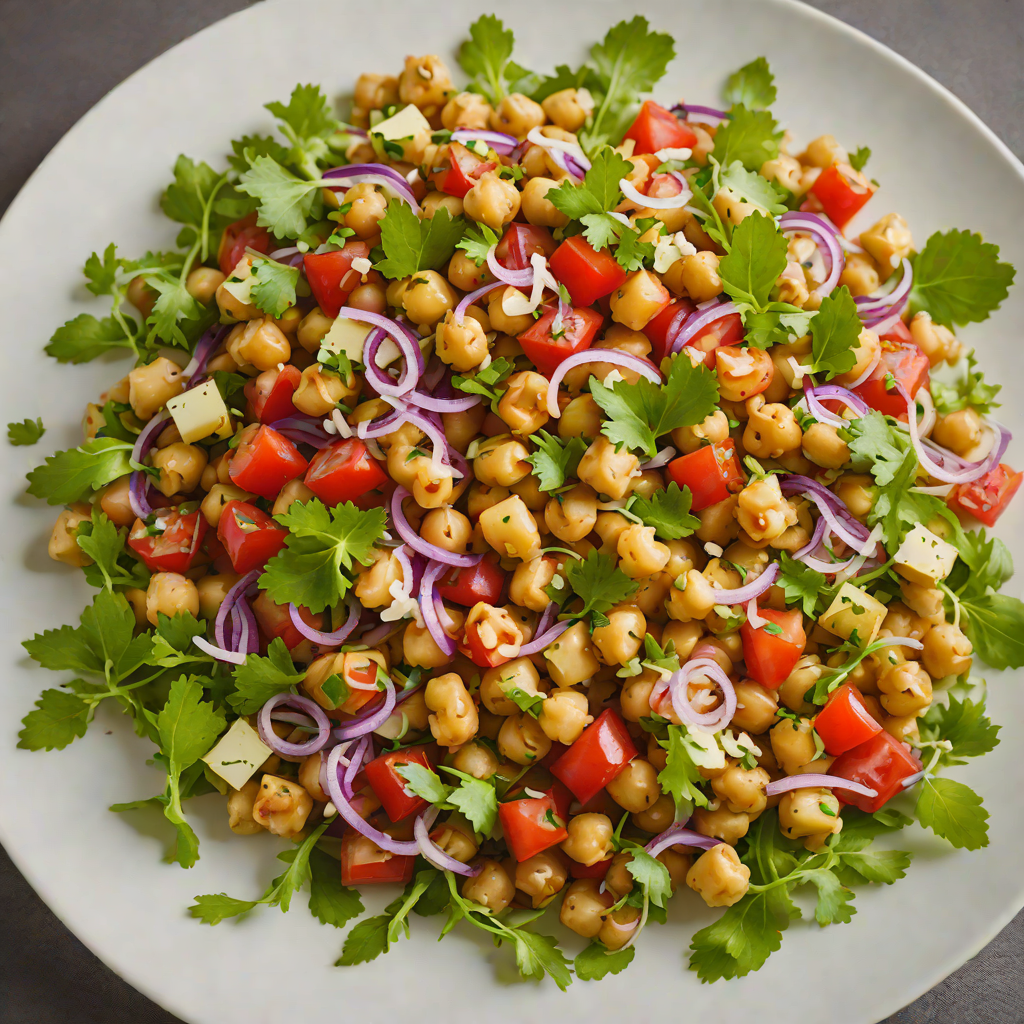 Immigration-Inspired Mediterranean Chickpea Salad