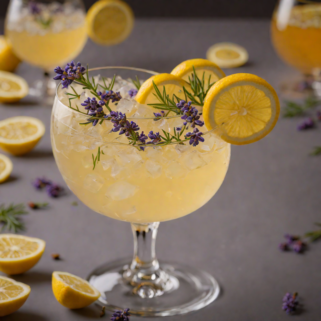 College Station Honey-Lavender Lemonade Spritz