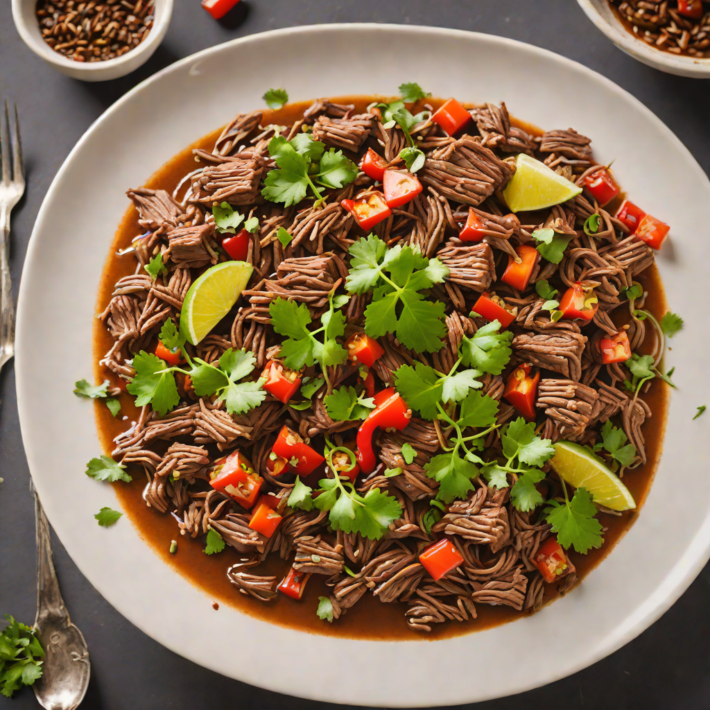 Slow-Cooked Beef Barbacoa with Ancho Chili and Cumin