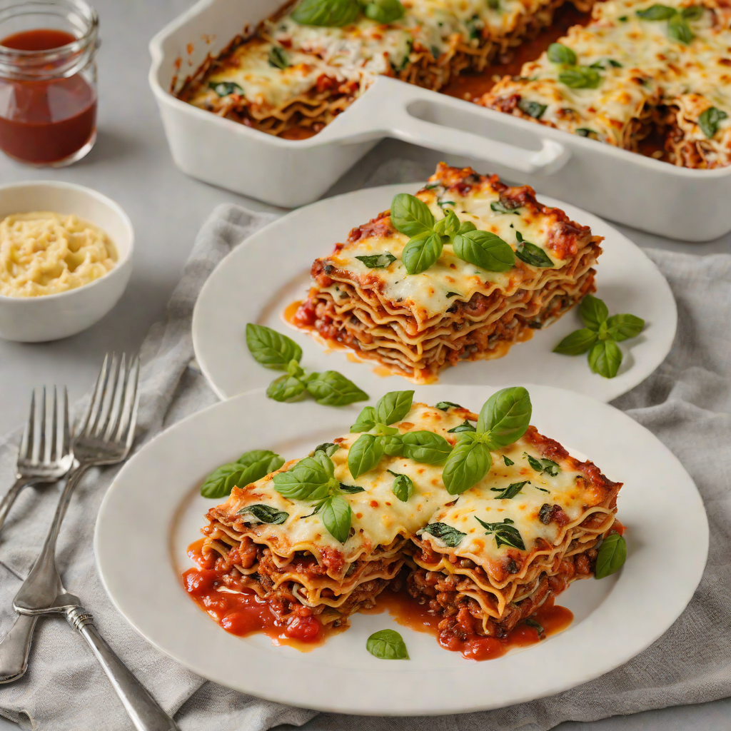 No-Noodle Zucchini Lasagna with Tomato Basil Sauce