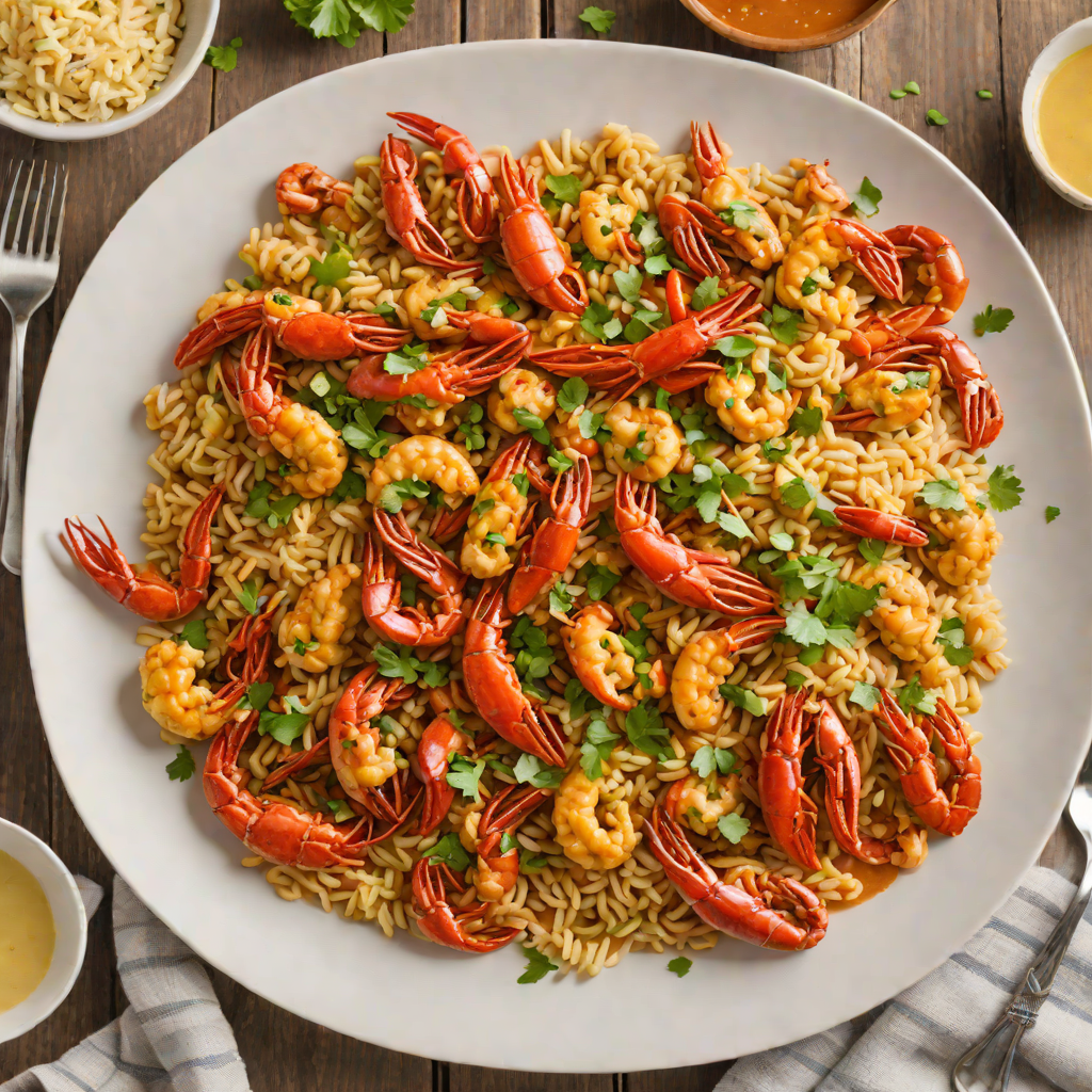 Creamy Cajun-Spiced Crawfish Étouffée