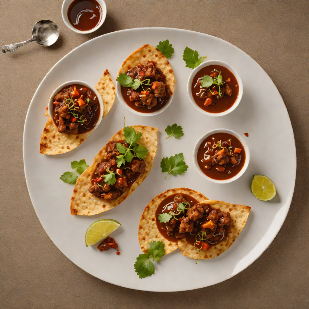 Tobagonian Doubles with Tamarind Chutney