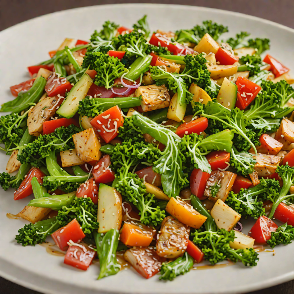 Vegetable Stir-Fry with Kennewick-Irrigated Greens