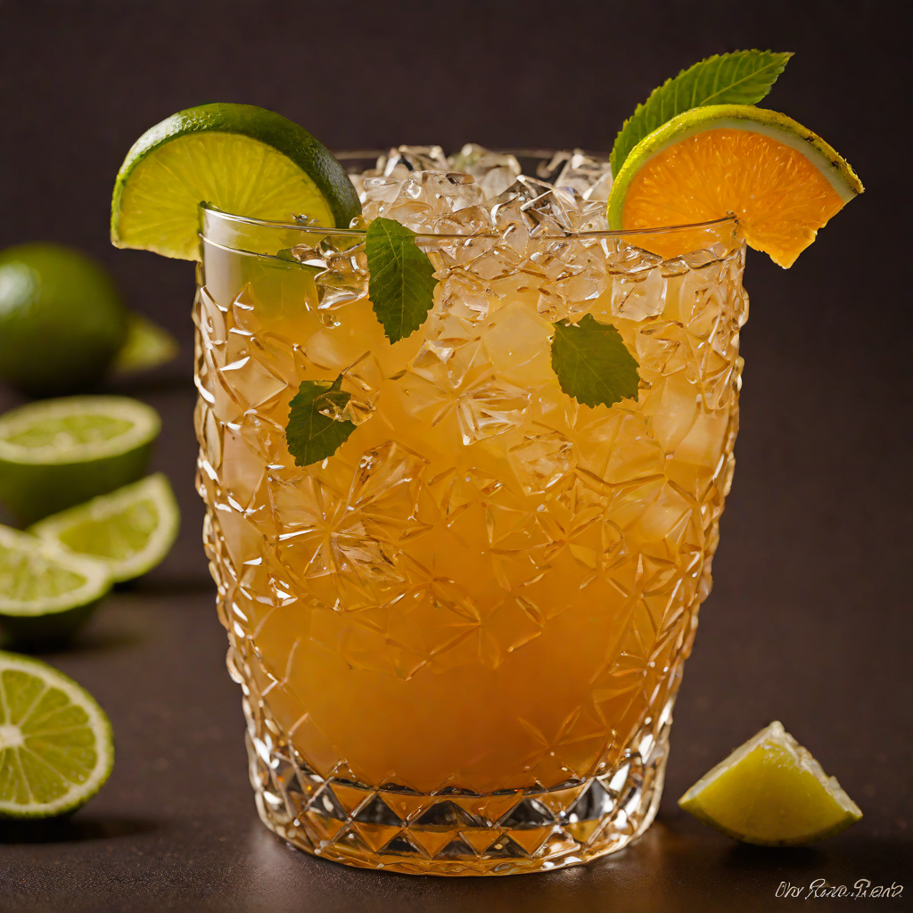 Citrus-Infused Tiki Mai Tai Cocktail