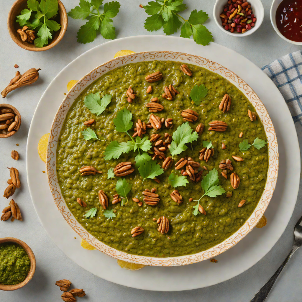Kashmiri Walnut and Coriander Chutney