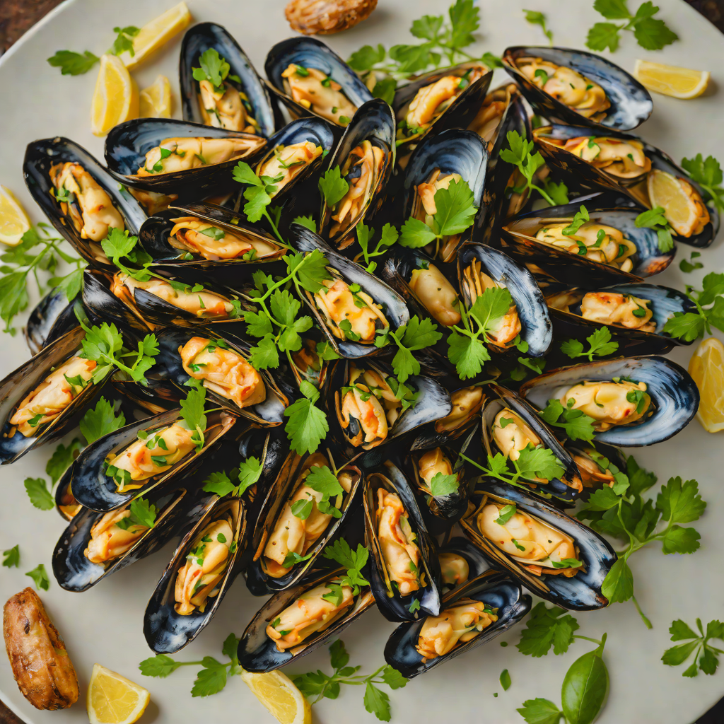 French-Inspired Herb and Garlic Butter Mussels