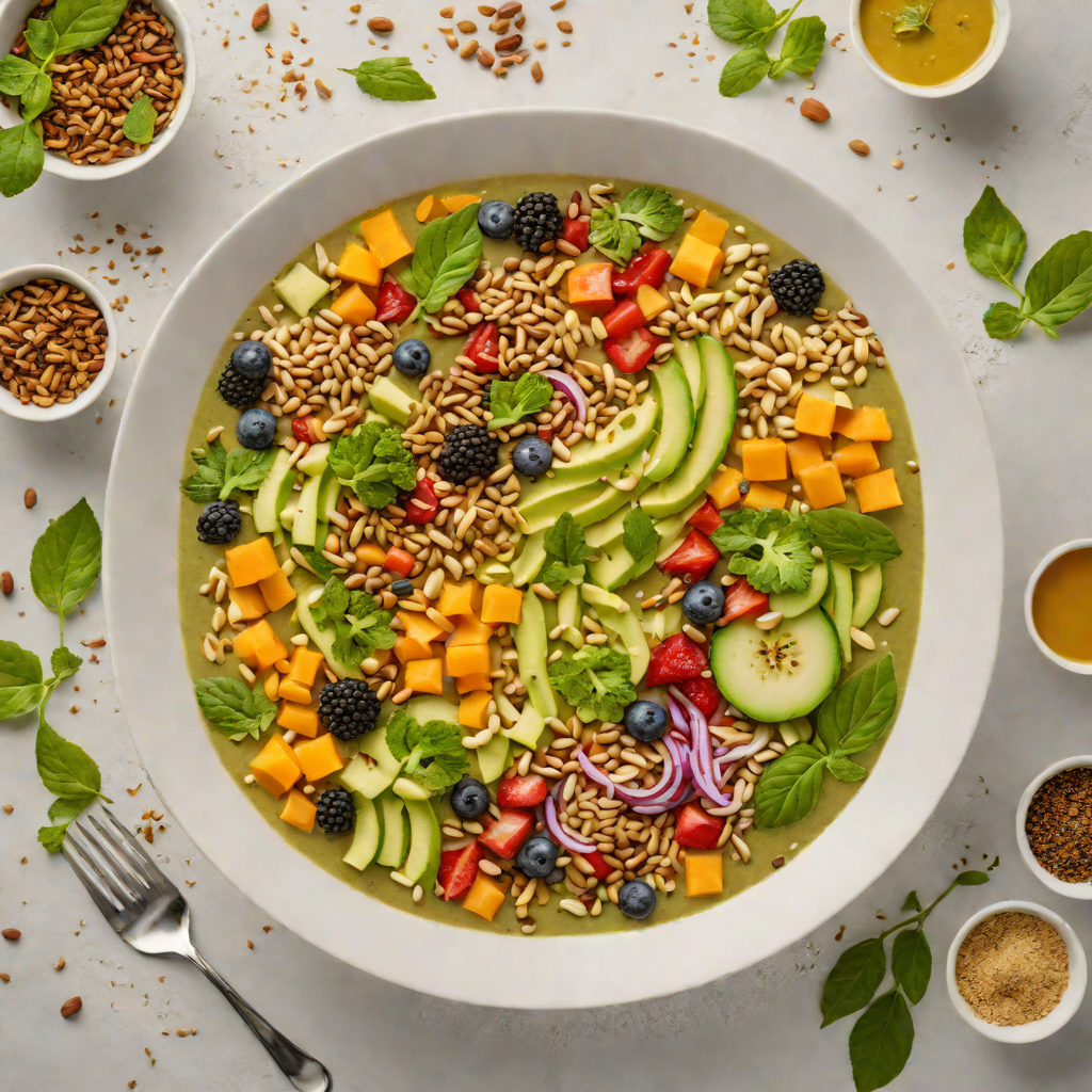 Vegetable-Packed Hidden Smoothie Bowl