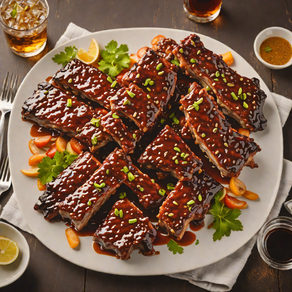 Whiskey-Glazed BBQ Pork Ribs
