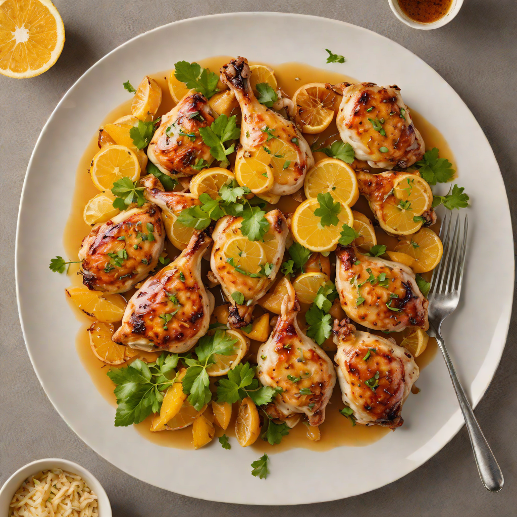 Sautéed Chicken with No-Sugar Citrus Glaze