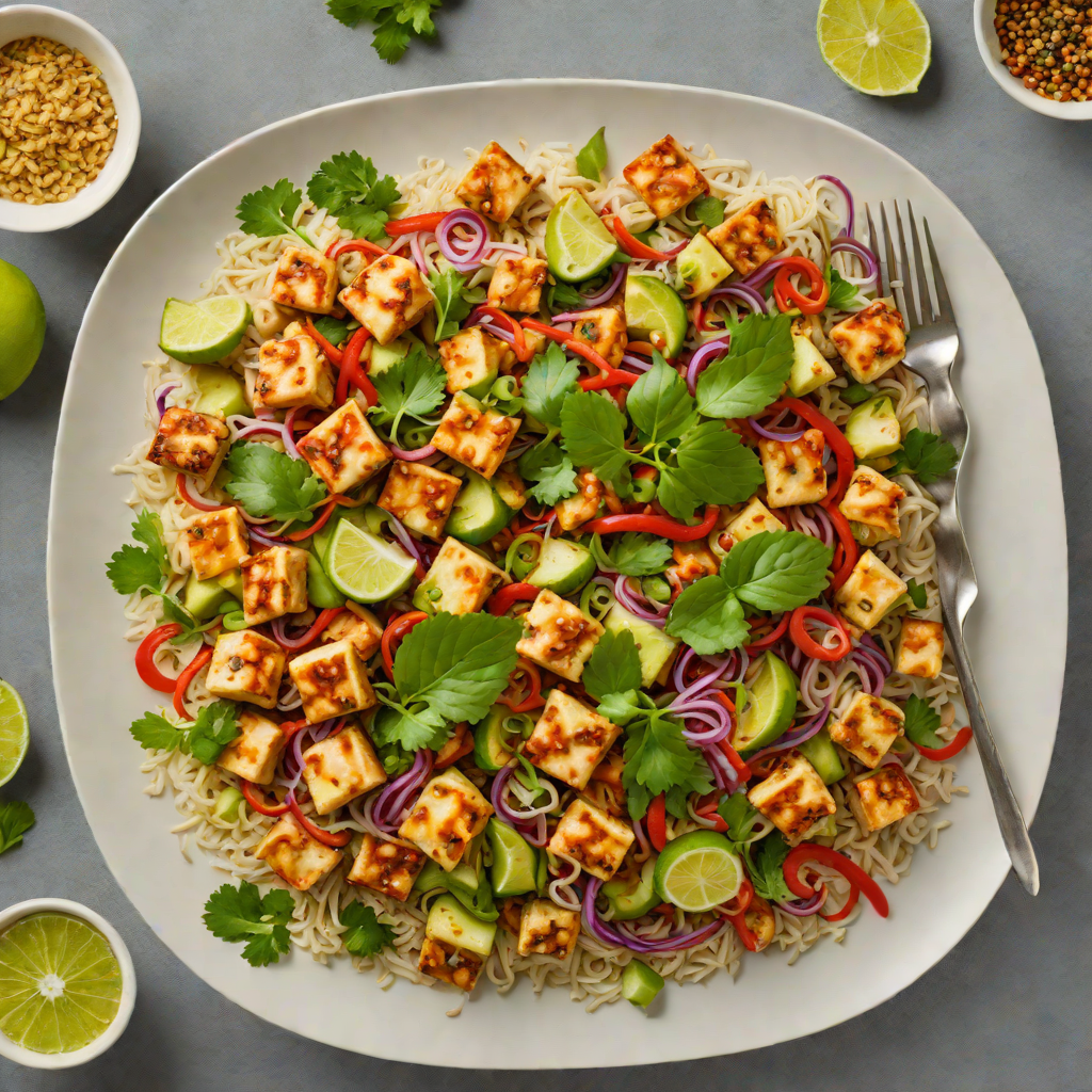 No-Spice Ginger-Lime Tofu Stir Fry