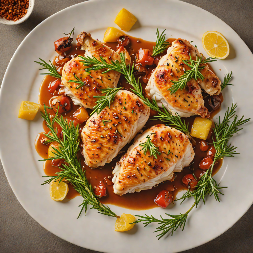 Pan-Seared Chicken with Rosemary and Smoked Paprika