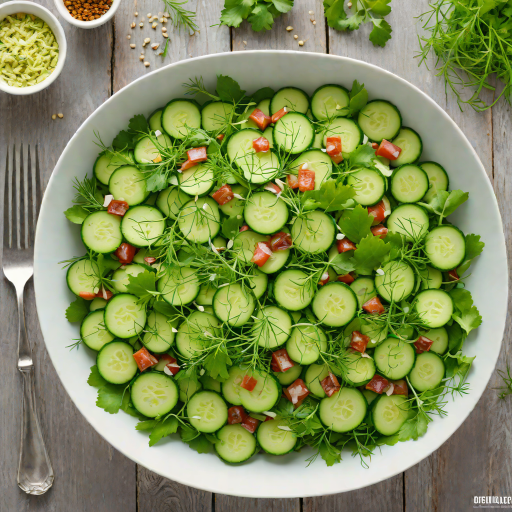 Nordic Dill and Cucumber Salad